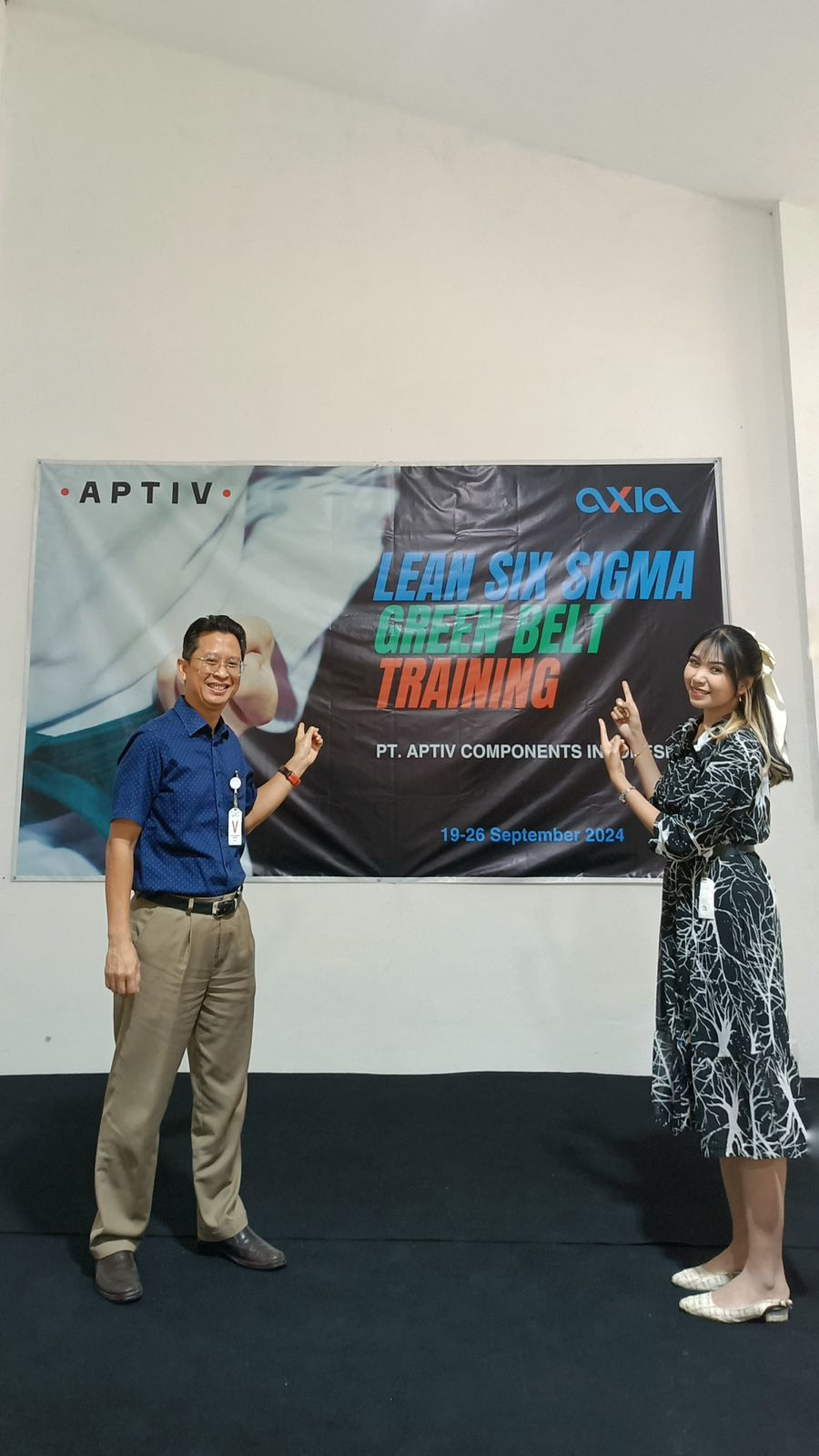 Kegiatan bersama Aptiv dan Axia
